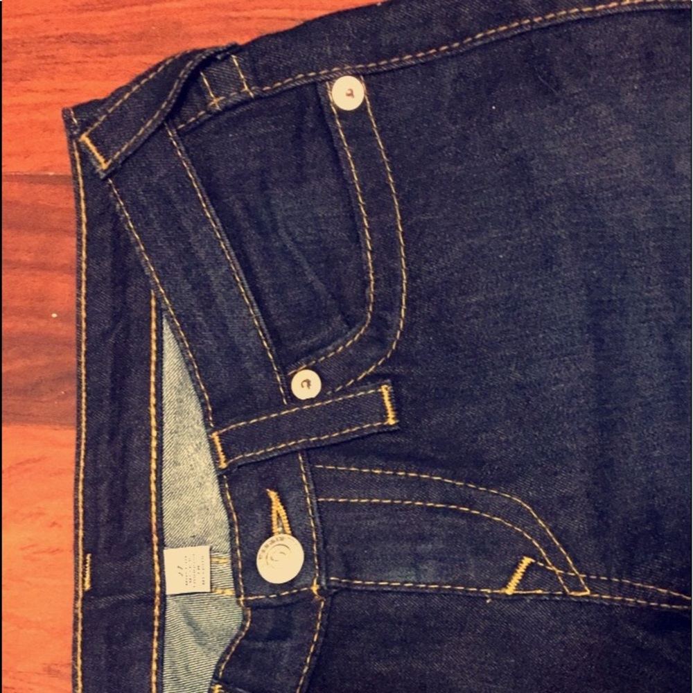 True religion dark wash boot cut denim - Picture 5 of 8